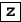 \fbox {\tt z}