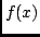 $f(x)$