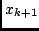 $x_{k+1}$