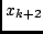 $x_{k+2}$