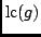 ${\rm lc}(g)$