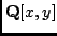 ${\bf Q}[x,y]$