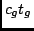 $c_gt_g$