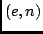 $(e,n)$